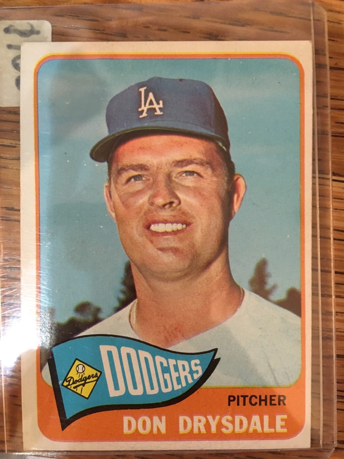 1958 Don Drysdale vintage baseball card