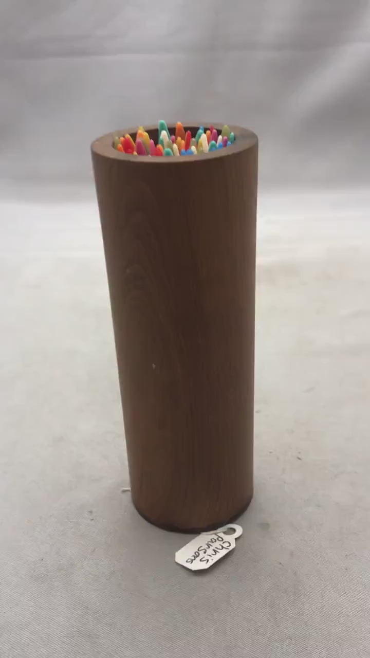 Vintage Woodturning Drink Stirs - Chris Parsons