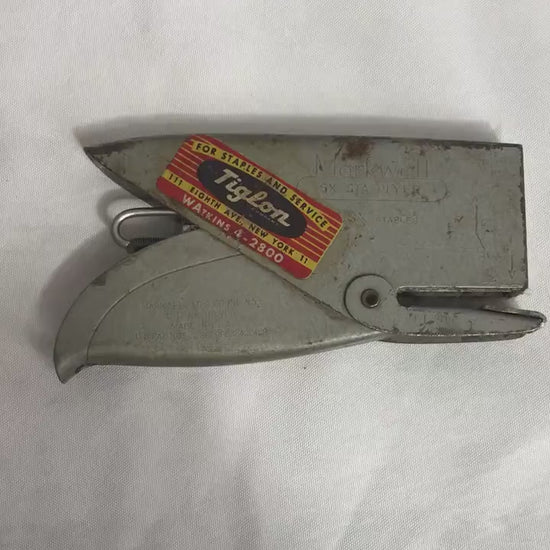 Vintage Handheld Markwell Industrial SX STA-PLYER Stapler