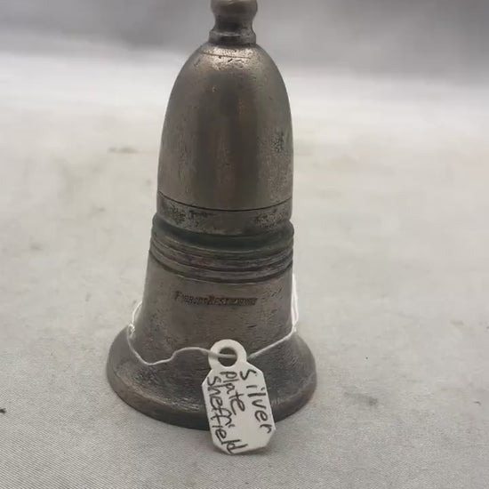 Vintage England Bell Salt and Pepper Steel Shaker