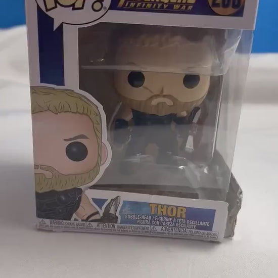 Funko Pop Thor from the Avengers Infinity War Collectible Figure, Cartoon Doll, Geek Gift, Cartoon Lover Gift, Movies, Superheroes