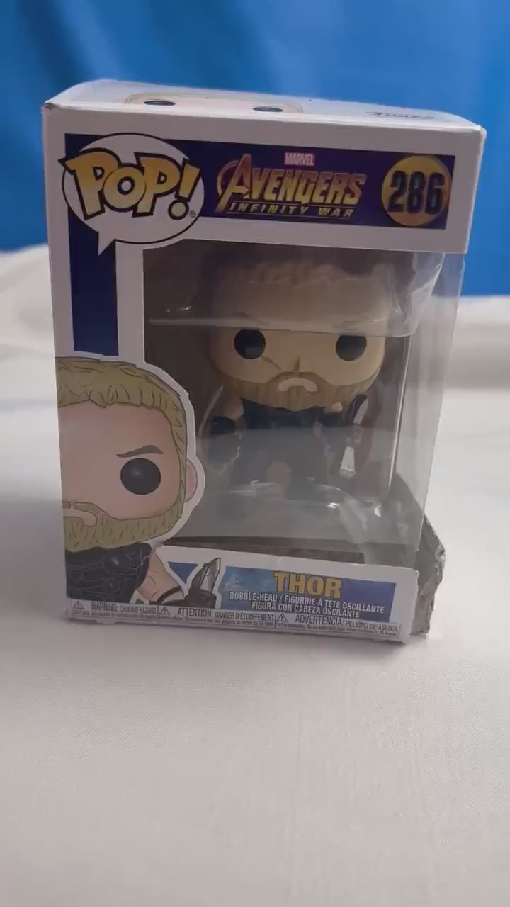 Funko Pop Thor from the Avengers Infinity War Collectible Figure, Cartoon Doll, Geek Gift, Cartoon Lover Gift, Movies, Superheroes