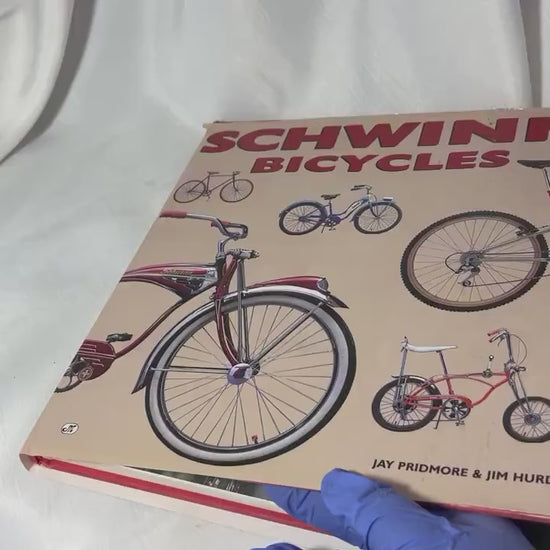 Schwinn Bicycles Book by Jay Pridmore, Jim Hurd - 1996 First Edition, Hardcover, Mechanical History, Bicycle History