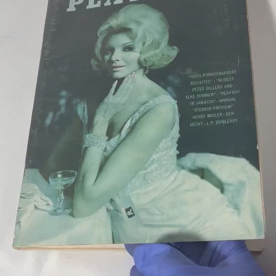 Playboy September 1964 Astrid Schulz Cover, Vintage Magazine, 60s Glamour, Retro Pin-up, Collectible