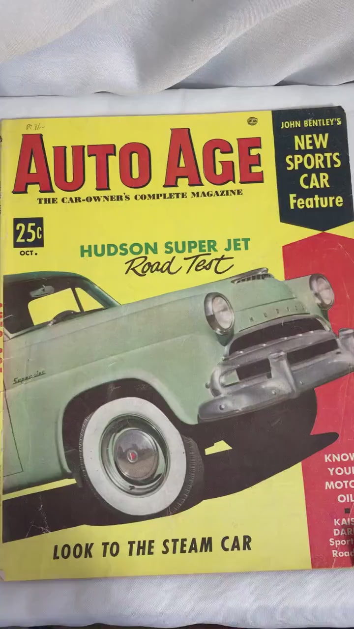 Vintage Auto Age The Car-Owner’s Complete Magazine | Look to the Steam Car | Editor John Bentley