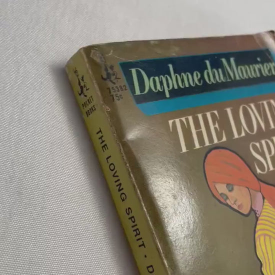 The Loving Spirit by Daphne du Maurier, 6th Printing 1968, Vintage Novel, English Language, Classic Literature