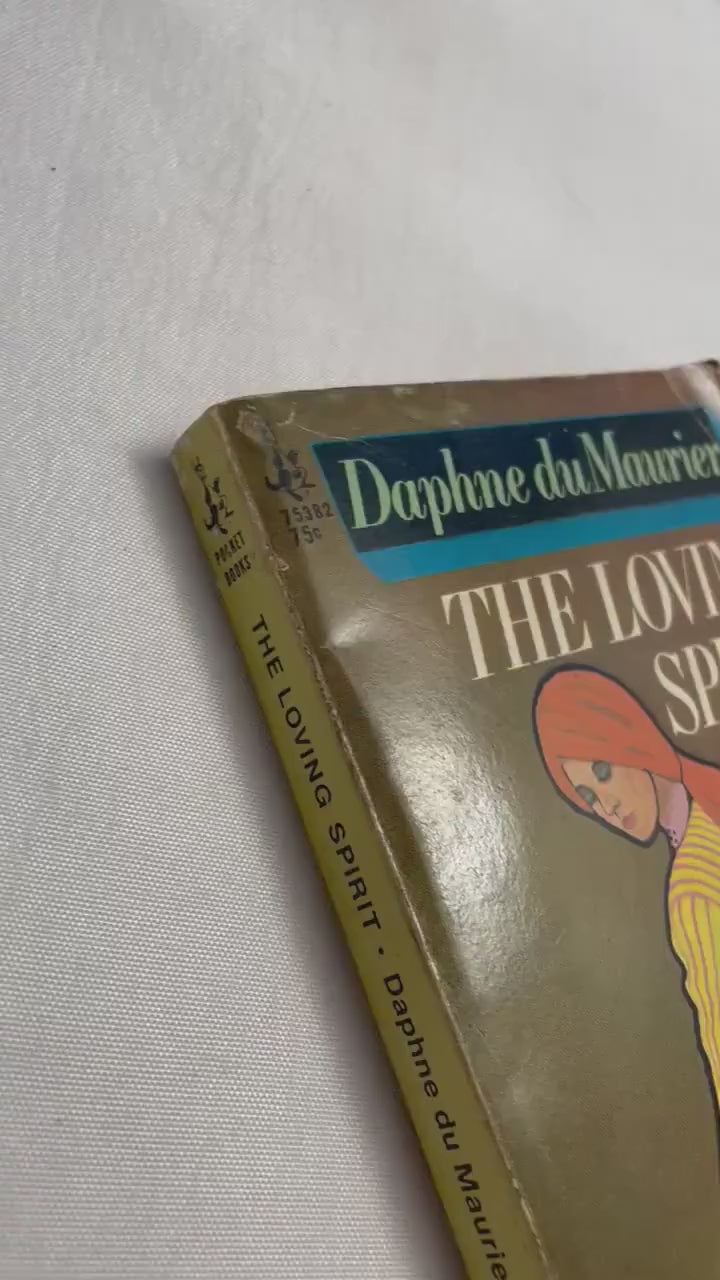 The Loving Spirit by Daphne du Maurier, 6th Printing 1968, Vintage Novel, English Language, Classic Literature