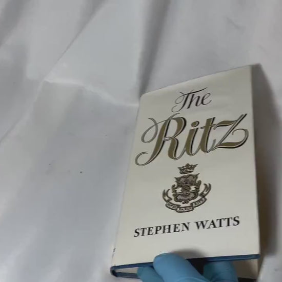 The Ritz by Stephen Watts - 1963 Hardcover, 1980 4th Printing - Ritz Hotel Novel