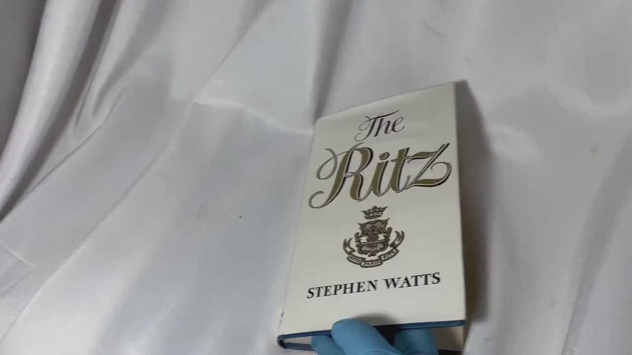 The Ritz by Stephen Watts - 1963 Hardcover, 1980 4th Printing - Ritz Hotel Novel