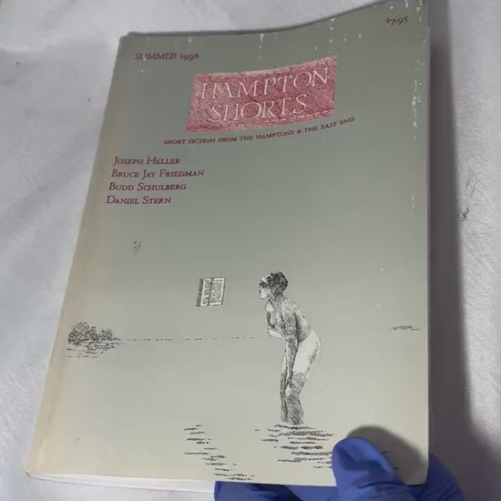 Hampton Shorts: Short Fiction Collection by Heller, Friedman, Schulberg - 1996 Paperback, Hamptons Stories, Long Island Tales