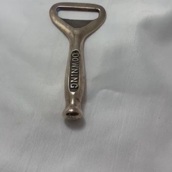 Vintage Brass Bottle Opener and Muddler | Downing | Home & Kitchen Decor