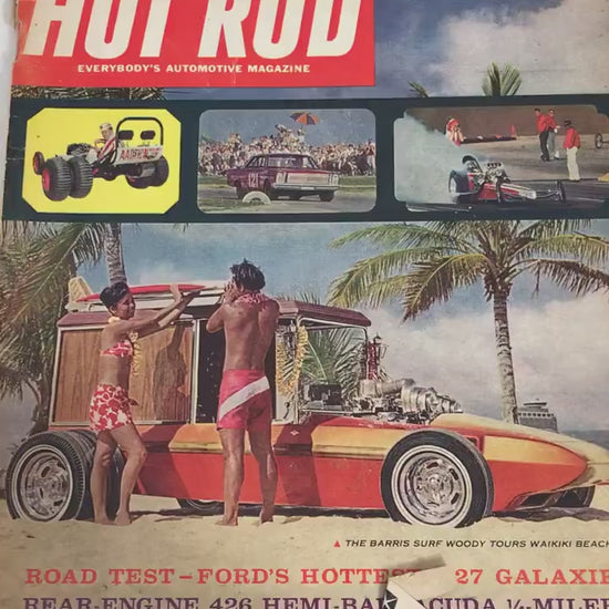 Vintage Hot Rod Everybody’s Automotive Magazine | NHRA/AHRA Winter Drags | April 1965 Issue