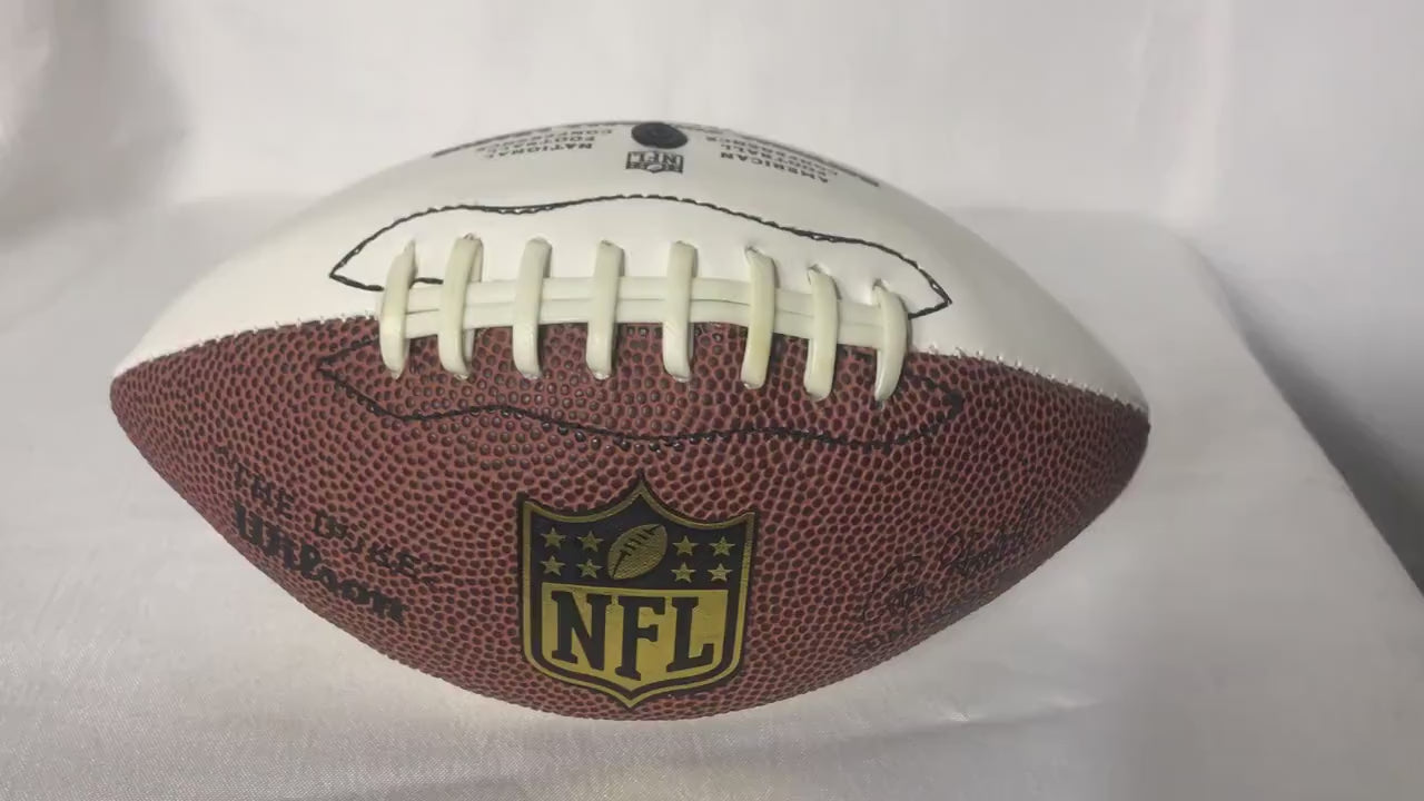 Vintage Singed NFL Inflatable Football | Collectible Balls