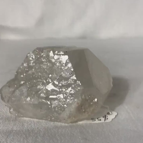 Vintage Crystal Clear Quartz Stone | Home Decor | Spiritual Stone