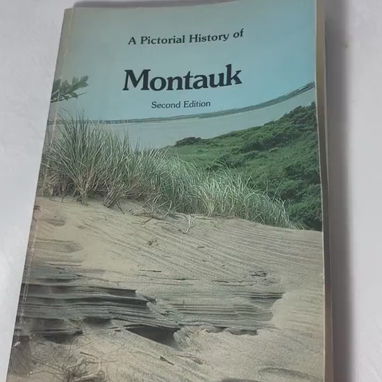 Vintage Montauk Book 1983 Paperback, East End Long Island Photography, Albert R. Holden
