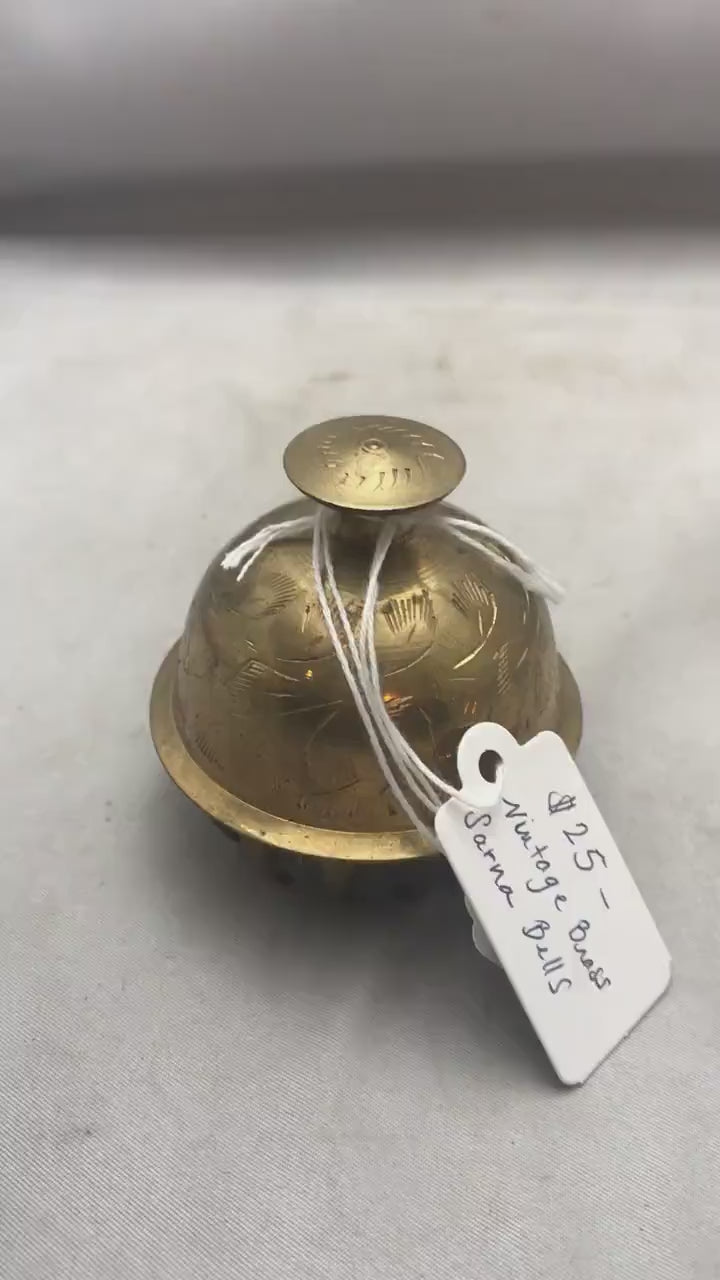 Vintage Small Bell - Brass