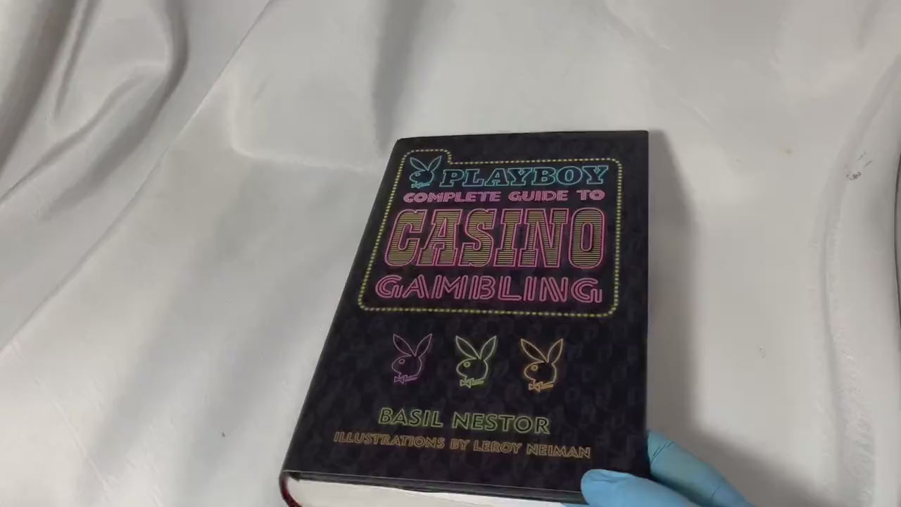 Playboy Guide to Casino Gambling by Basil Nestor, 2006 First Edition, Hardcover Book, Gambling How-To Resource
