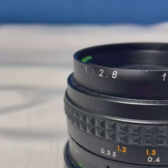 Auto Makinon Minolta 28mm 2.8 Lens, Vintage Camera Lens, Photography Gear, Minolta Lens, Camera Accessory