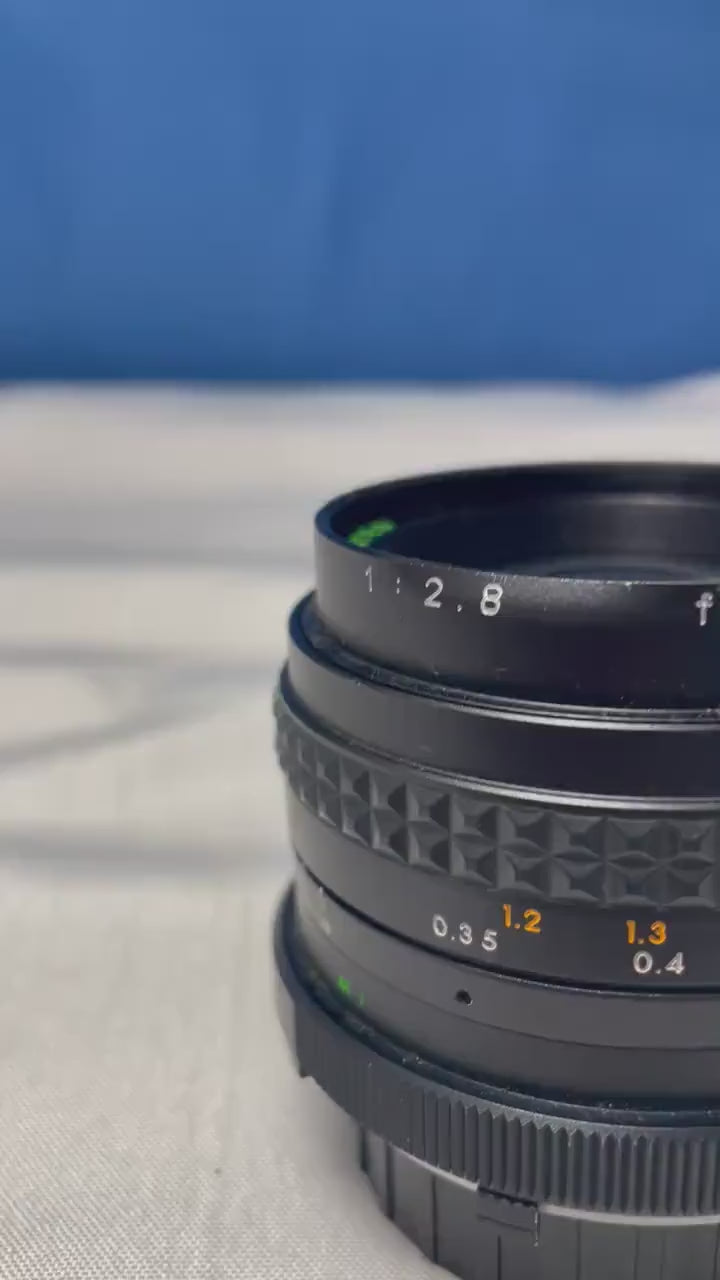 Auto Makinon Minolta 28mm 2.8 Lens, Vintage Camera Lens, Photography Gear, Minolta Lens, Camera Accessory
